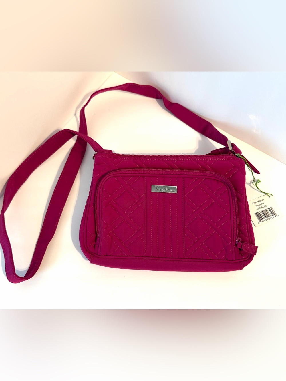 Vera Bradley Magenta Quilted Crossbody Bag